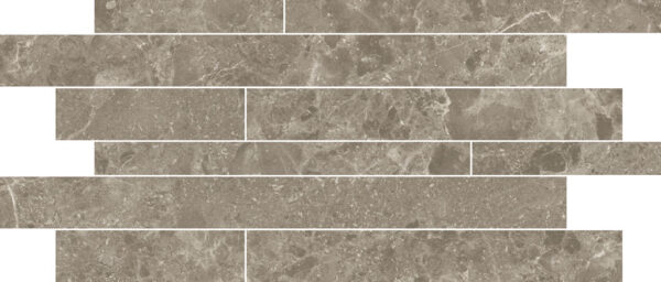 Margres Pure Stone sivá tehlová mozaika 30x60 cm
