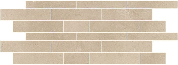 Margres Edge krémové tehly mozaika 26x60 cm