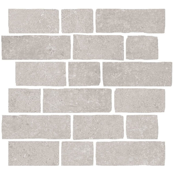 Margres Brick Evoke svetlosivá mozaika 30x30 cm