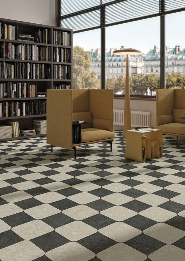 Arcana Ceramica čierna & krémová