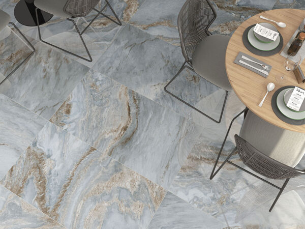 Ceracasa Bluemoon Gloss Stone Look Podlahová dlaždica | Dlaždice a podlahové dlaždice
