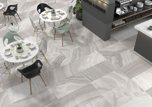 Ceracasa Davos Gloss Stone Look Podlahová dlaždica | Dlaždice a dlaždice