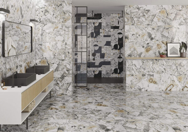 Ceracasa Jade Gloss Stone Look Podlahová dlaždica | Dlaždice a podlahové dlaždice
