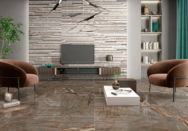 Ceracasa Naos Gloss Stone Look Podlahová dlaždica | Dlaždice a podlahové dlaždice