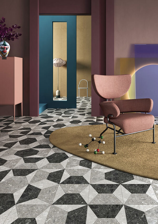 Lea Ceramiche bočná kamenná kamenná podlahová dlaždica | Podlahy a dlaždice