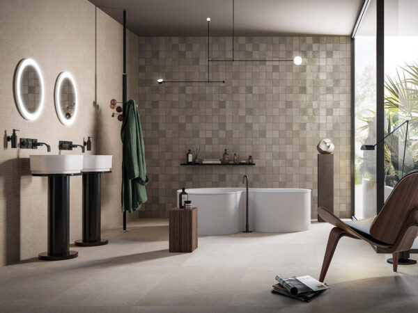 Moderná kúpeľňa Marazzi Zellige | Dlaždice a podlahové dlaždice