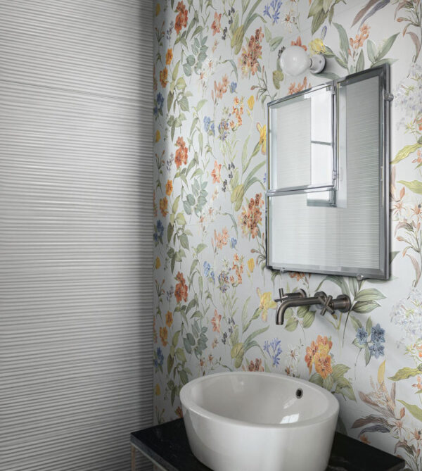 Marazzi biely dekoračný obklad stien | Obklady a obklady stien