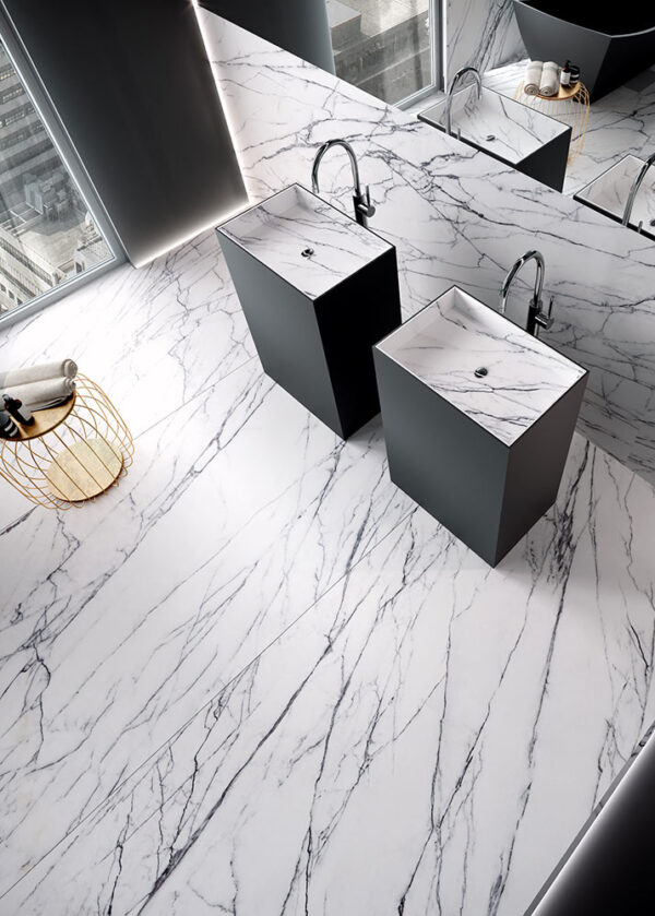 Tagina Lilac Stone Look Podlahová dlaždica | Dlaždice a dlaždice